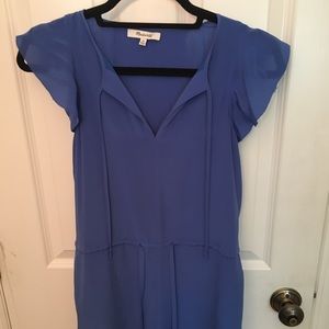 Madewell Royal Blue Romper